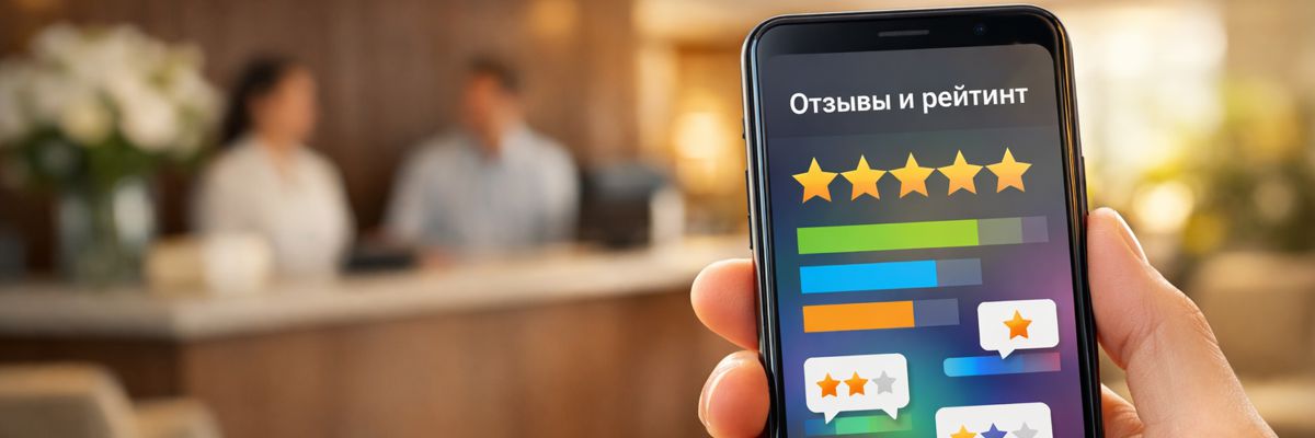 Рейтинг санатория и работа с отзывами гостей